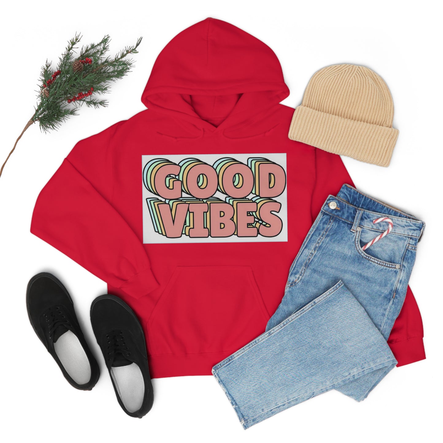 Good Vibes 3D Hoodie