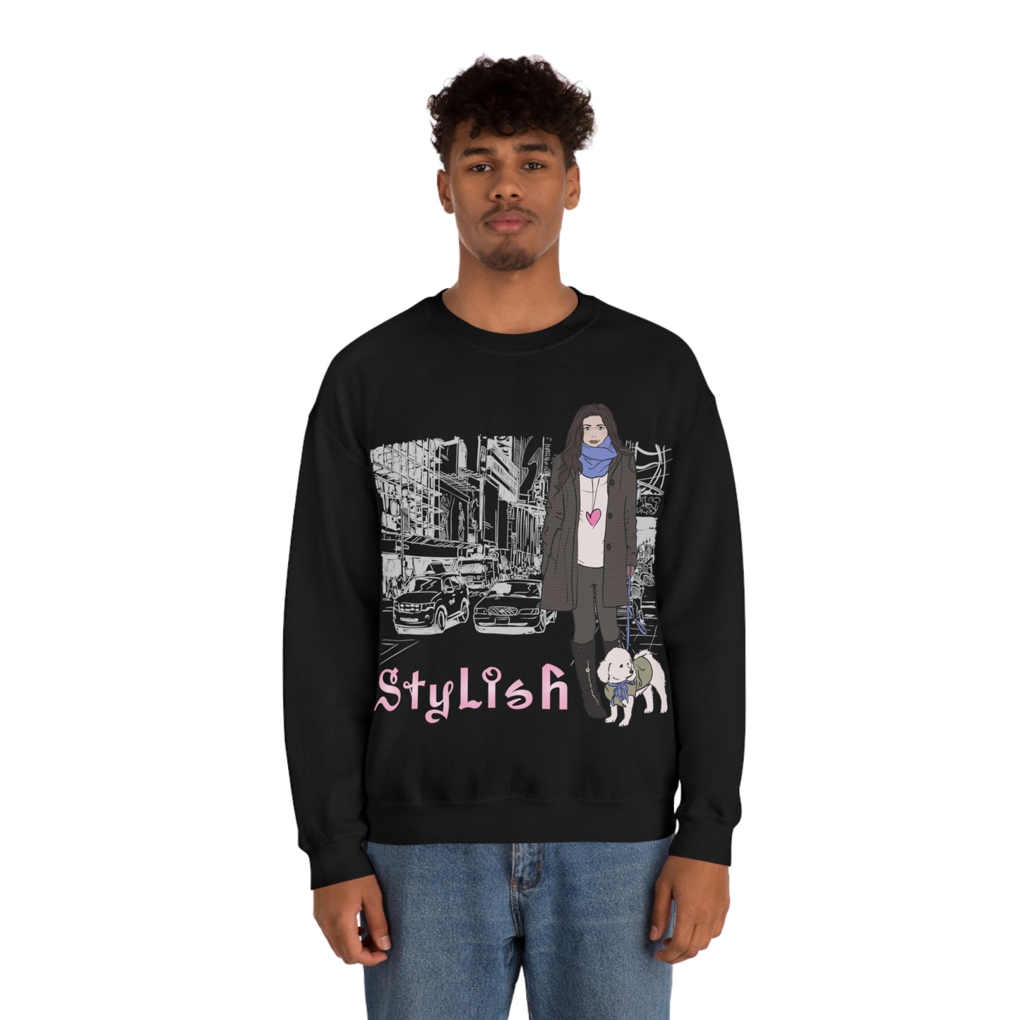 Stylish mode Crewneck Sweatshirt