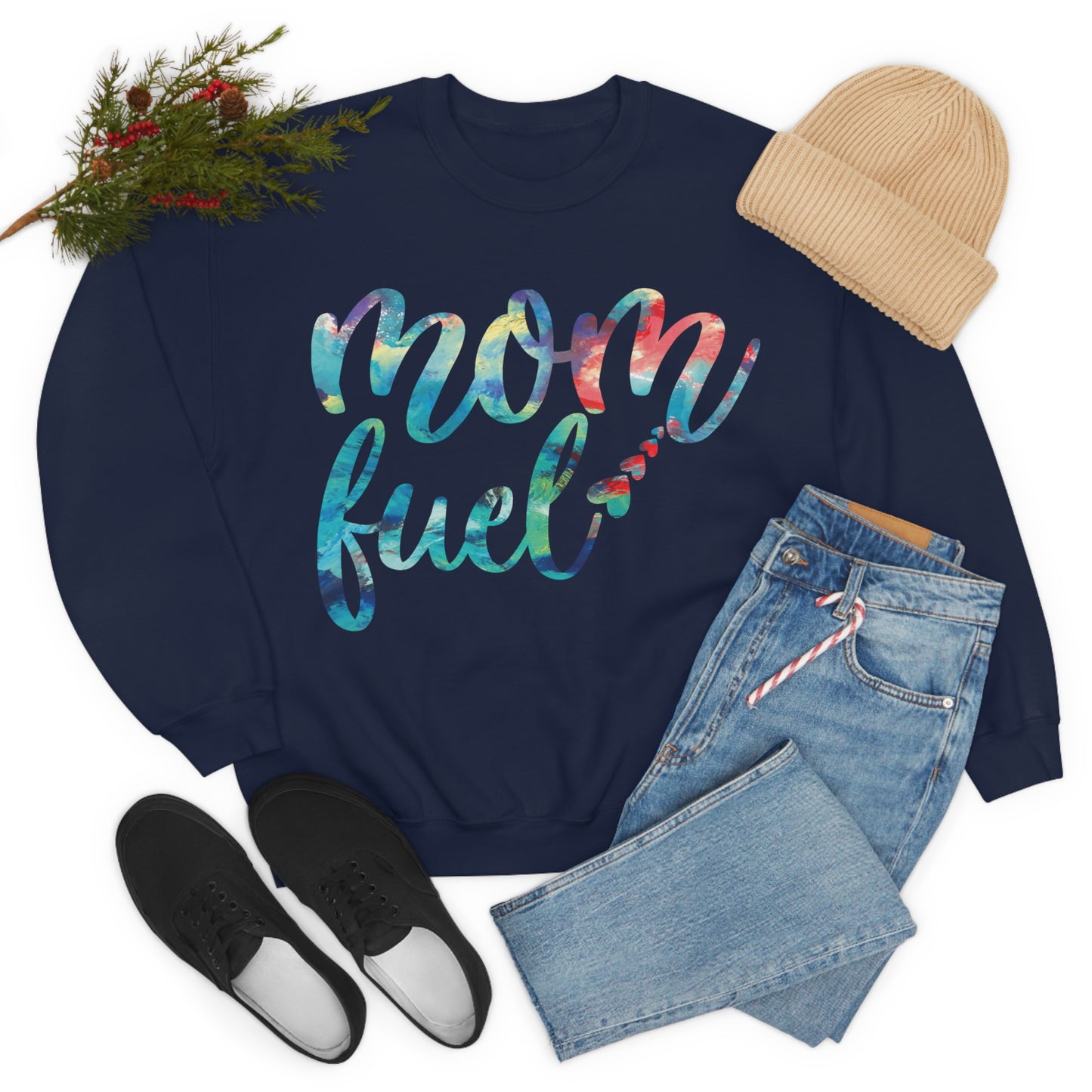 mom fuel Crewneck Sweatshirt