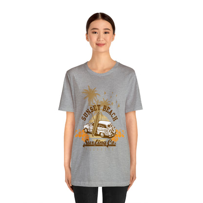 Sunset Beach Surfing Paradise T-Shirt