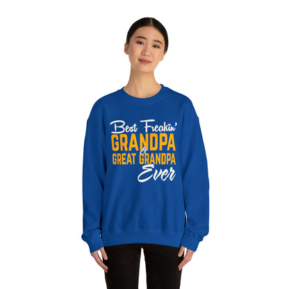 Great grandpa ever Crewneck Sweatshirt