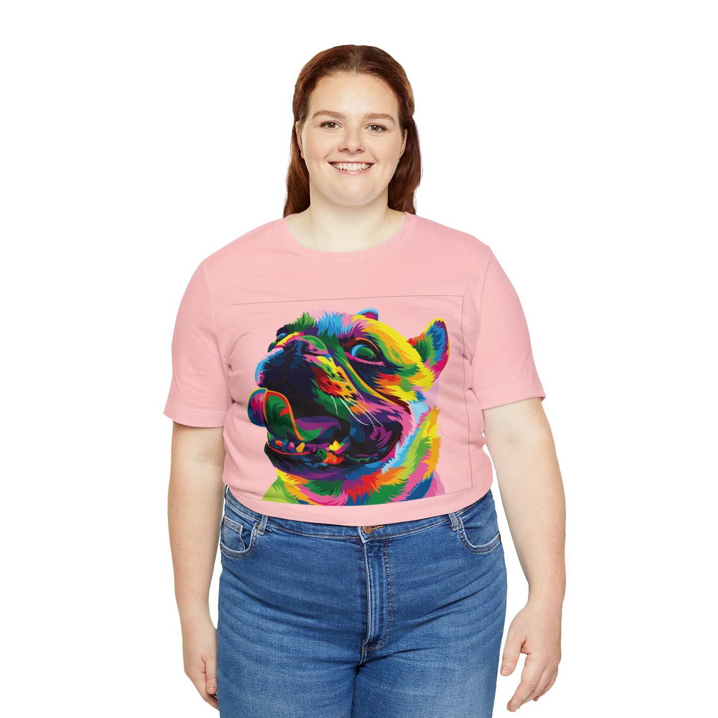 Colorful Dog T-Shirt