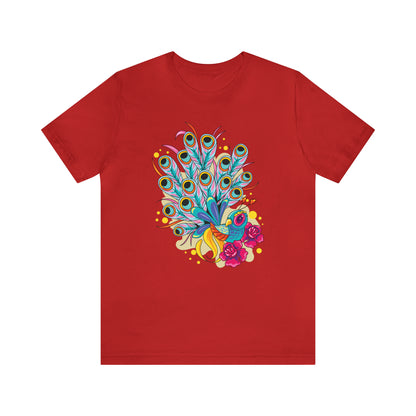 Colorful Peacock T-Shirt