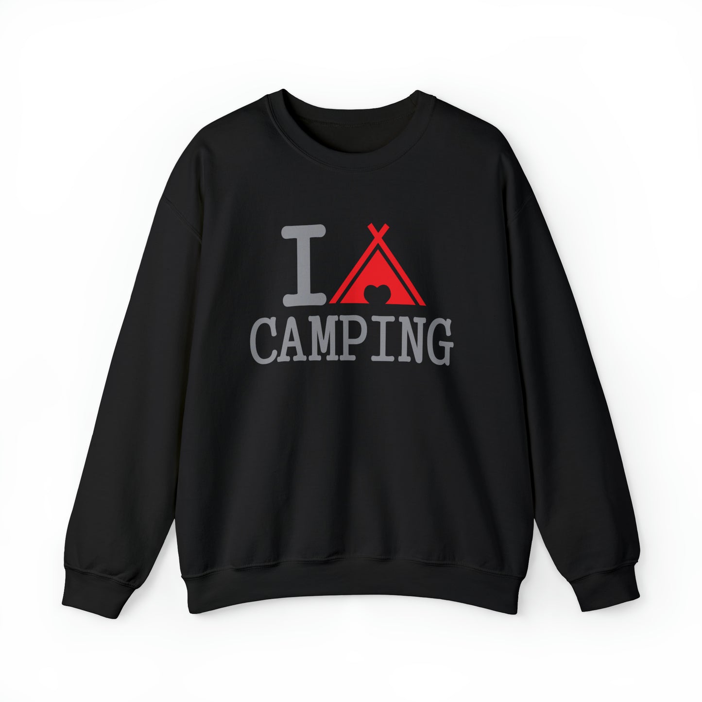 I Love CAMPING Crewneck Sweatshirt