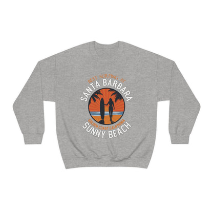 Santa Barbara sunny beach Crewneck Sweatshirt