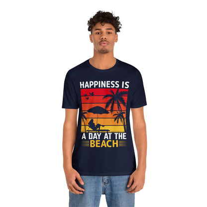 Happiness is at the beach Vintage T-Shirt