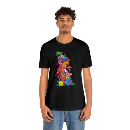 Parrot Jungle Floral T-Shirt