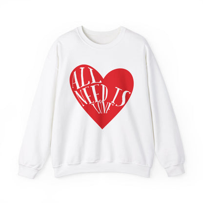 All-You-Need-Is-Love Crewneck Sweatshirt