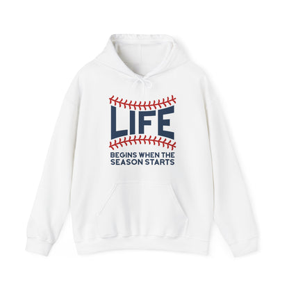 Life Begins When Season Starts Hoodie