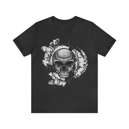 Skull Chain Splatter T-Shirt