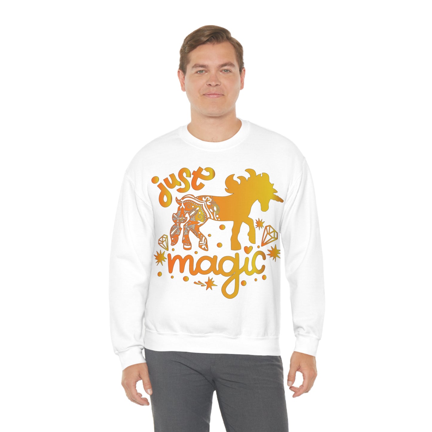 Unicorn just magic Crewneck Sweatshirt