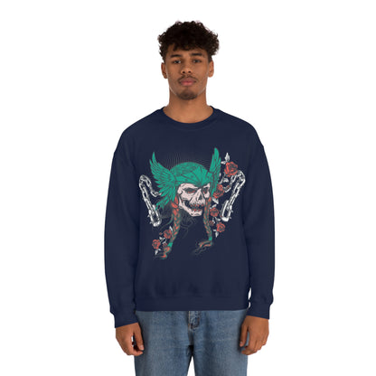 Chained Up Warrior Crewneck Sweatshirt