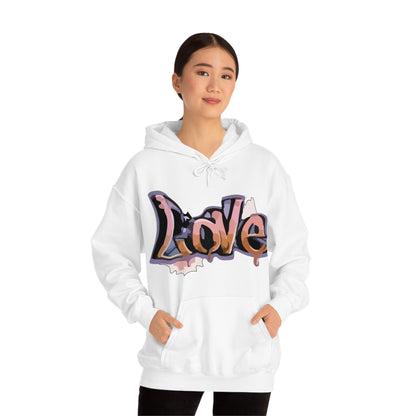 Cool love graffiti Hoodie