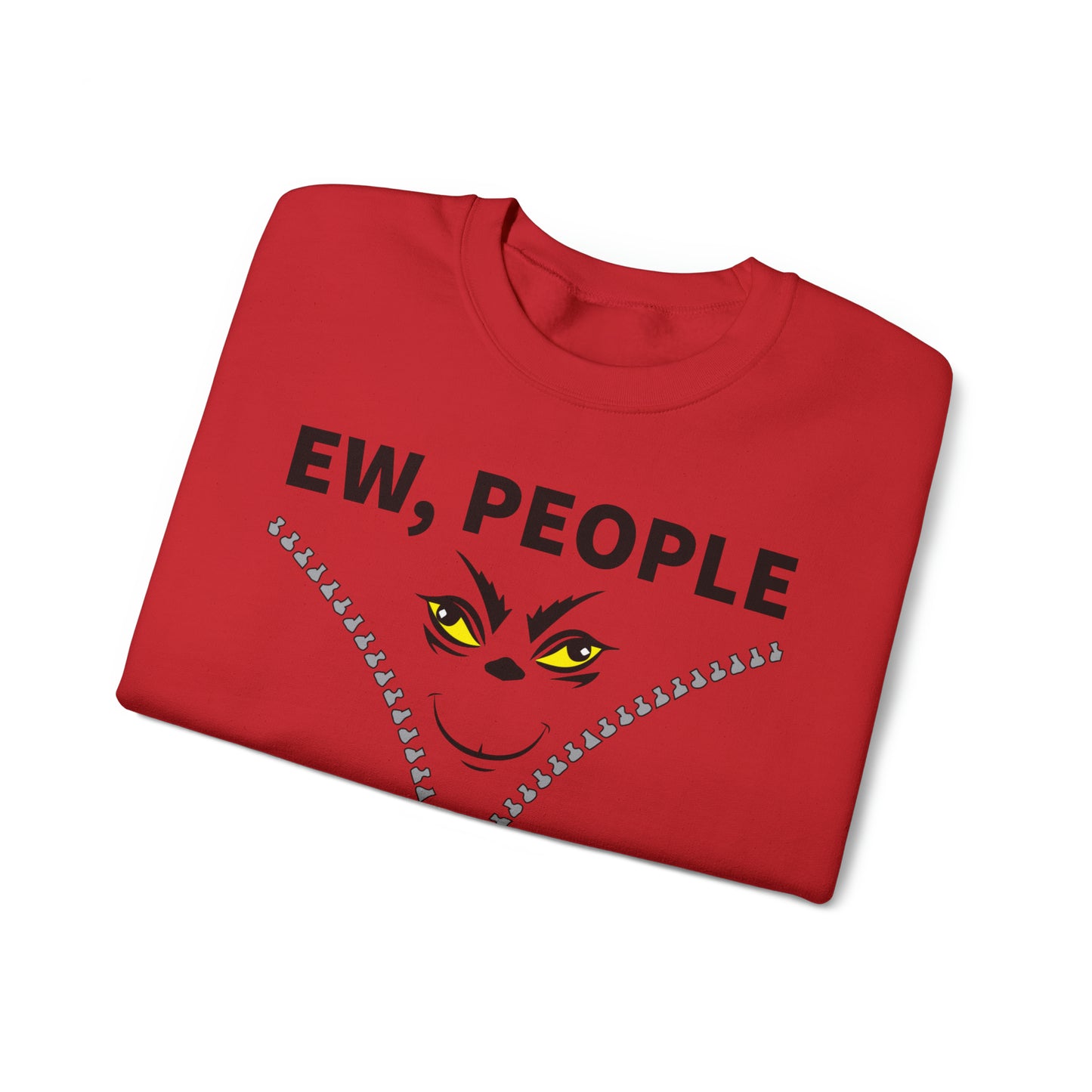 EW People Grinches Christmas mood Crewneck Sweatshirt