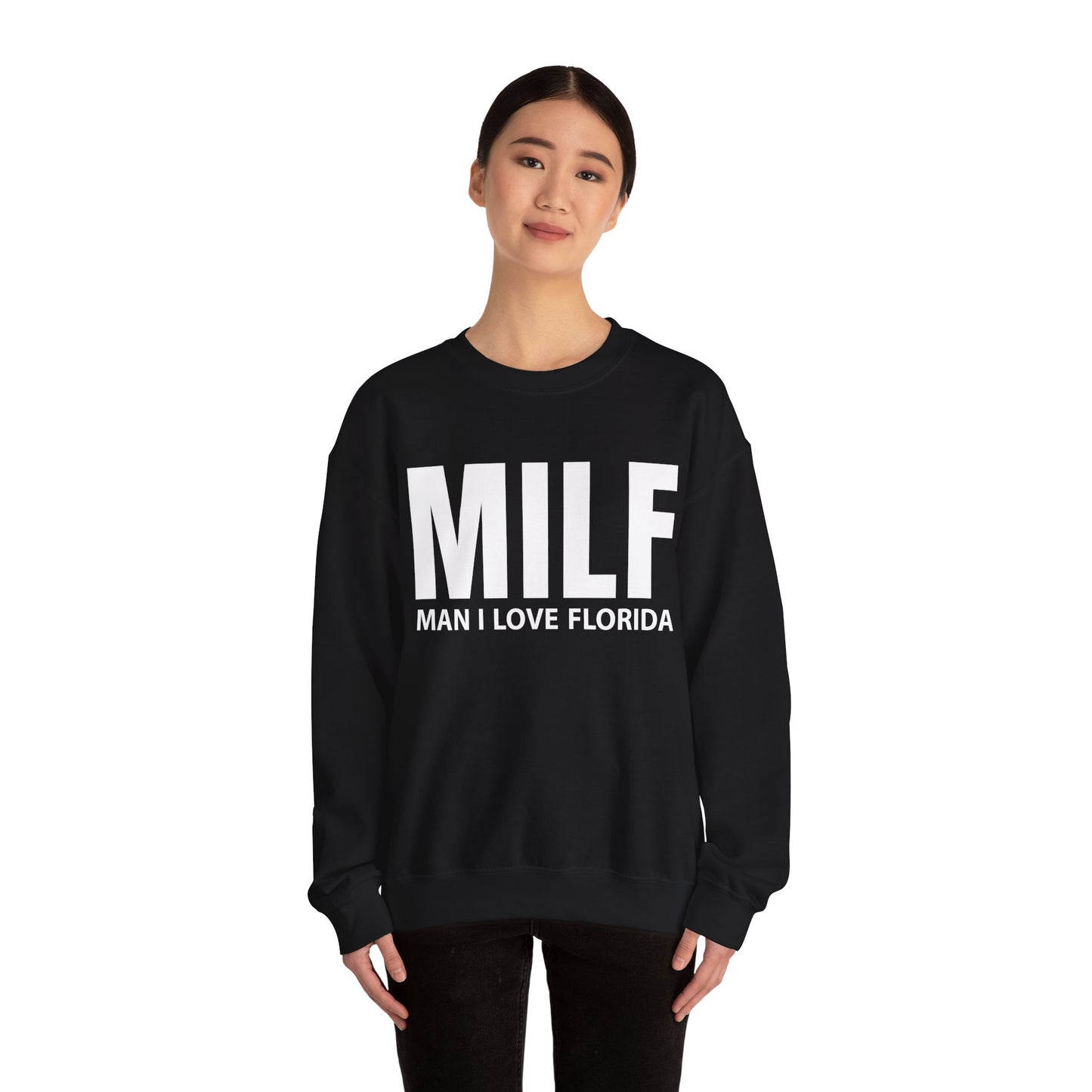 MILF  Man I love Florida Crewneck Sweatshirt