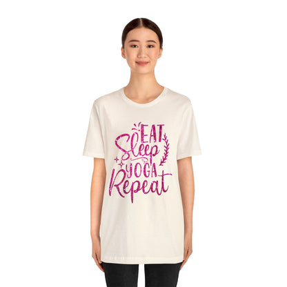 Eat Sleep Yoga Repeat T-Shirt