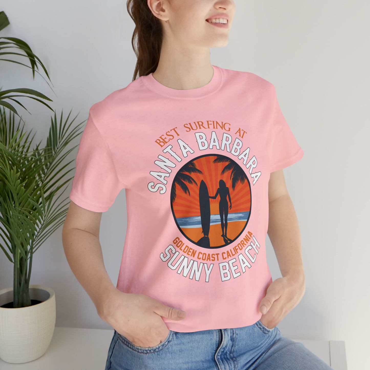 Santa Barbara sunny beach T-Shirt