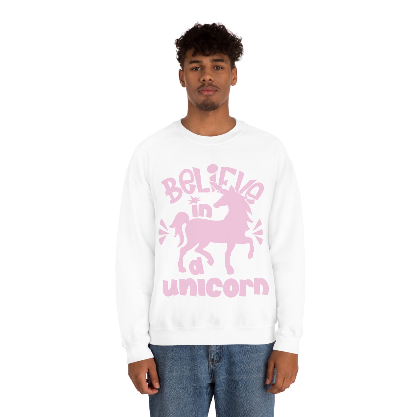 Believe in a unicorn Crewneck Sweatshirt