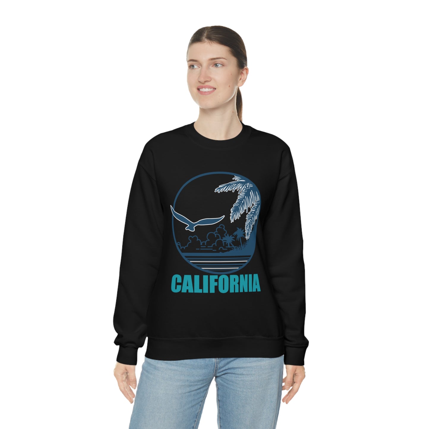 Cali Vibe Crewneck Sweatshirt