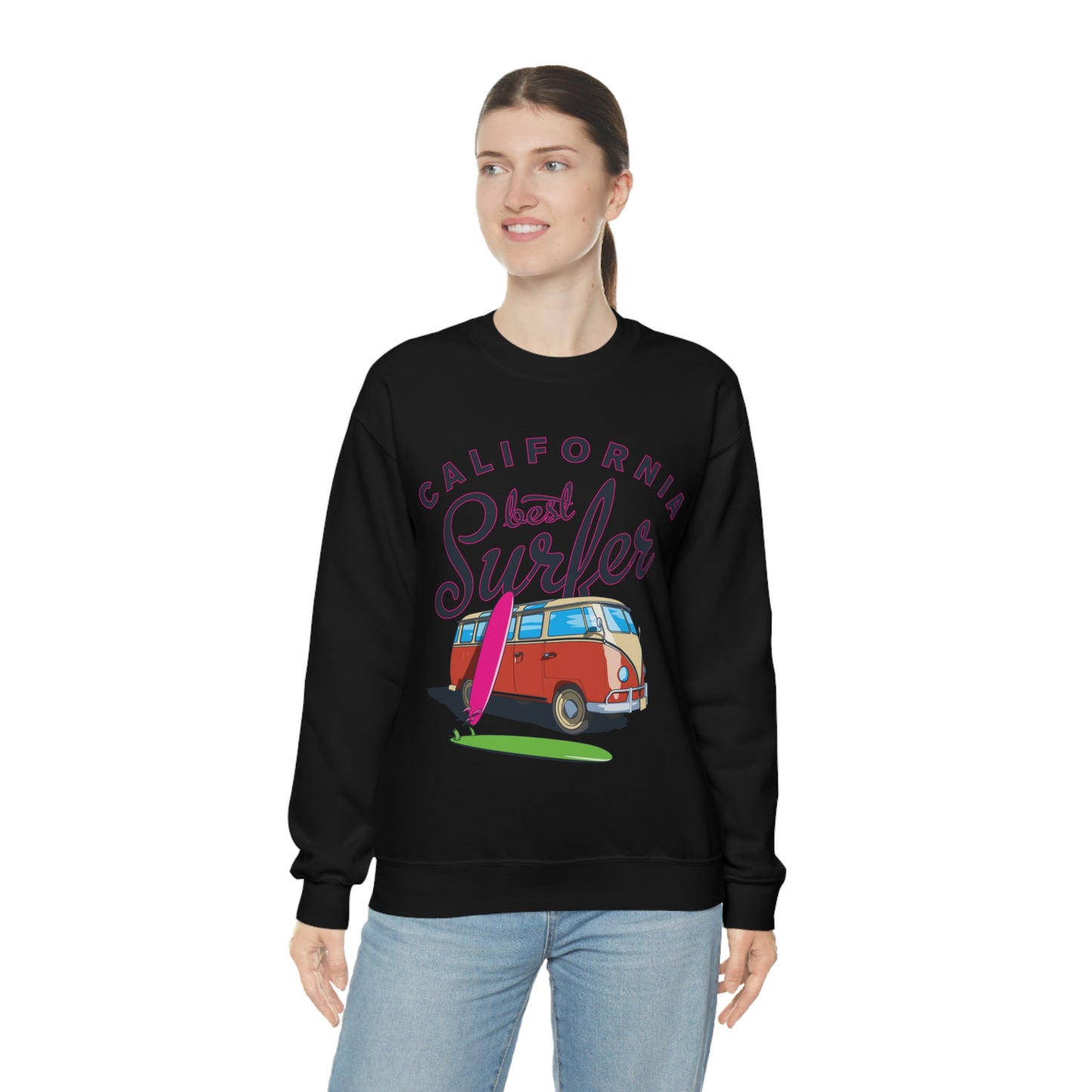 Surfers Bus Crewneck Sweatshirt