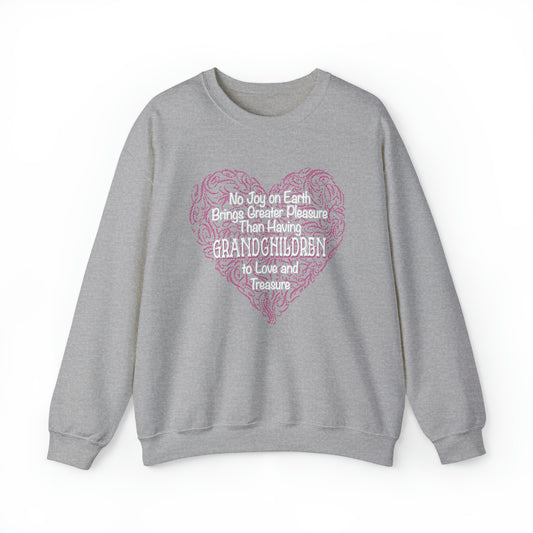 Grandchildren are a great pleasure Crewneck Sweatshirt