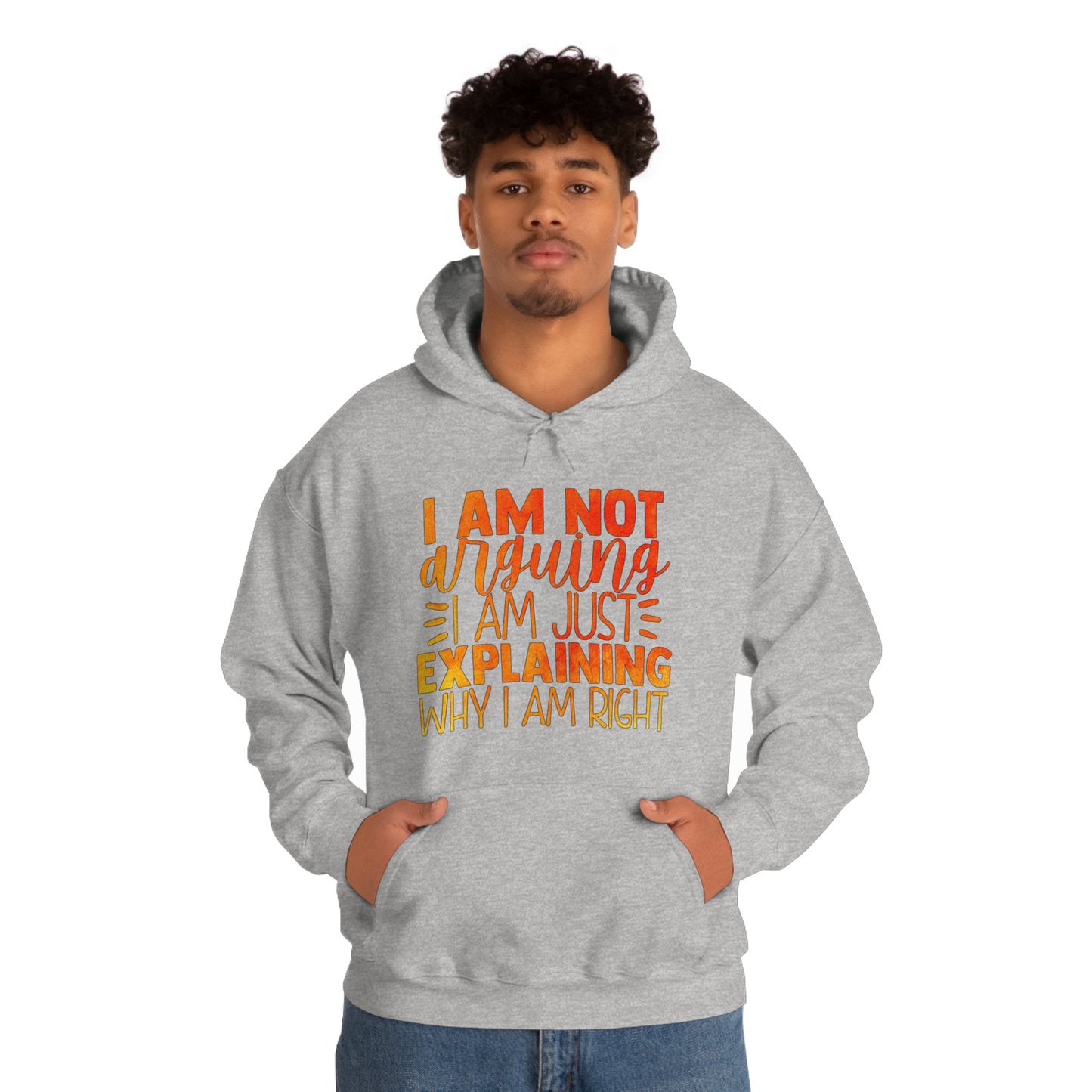 I Am Not Arguing I Am Just Explaining Why I Am Right Hoodie