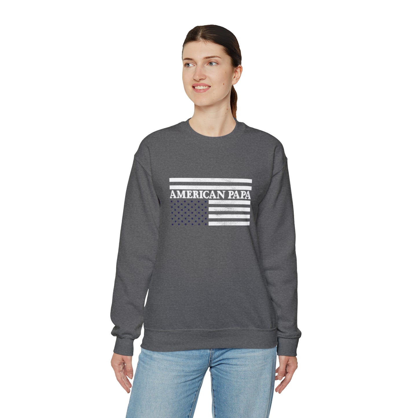 AMERICAN PAPA Crewneck Sweatshirt