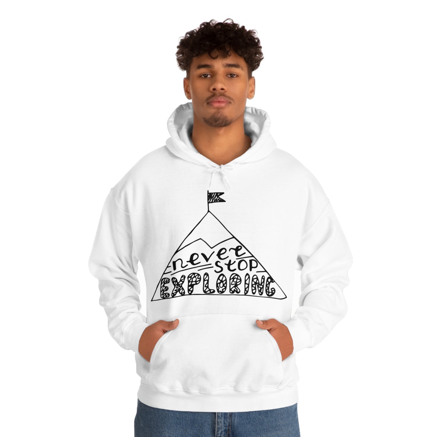 Never stop exploring Hoodie