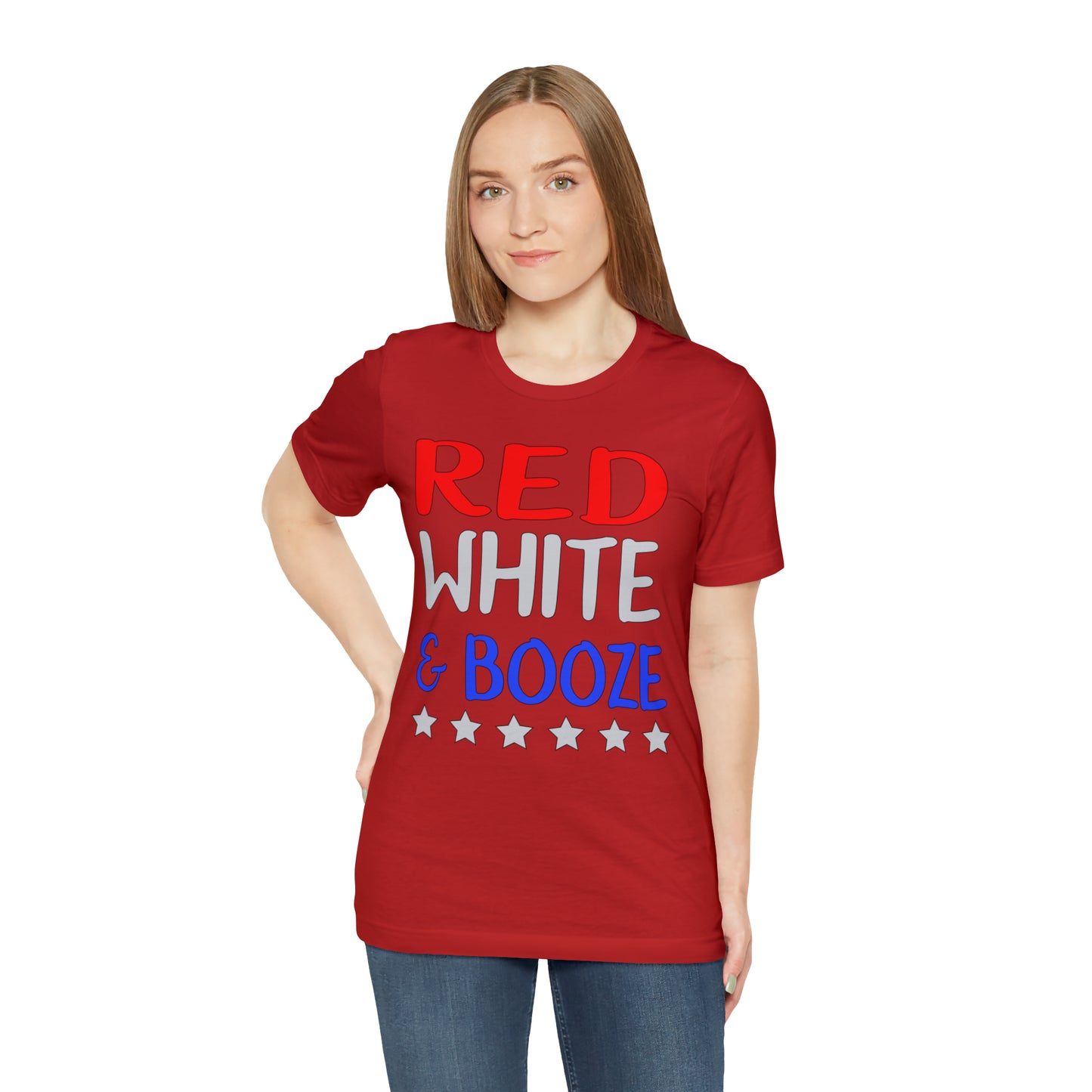 Red  White Booze T-Shirt