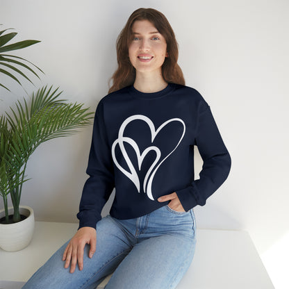 Love you 2 times Crewneck Sweatshirt