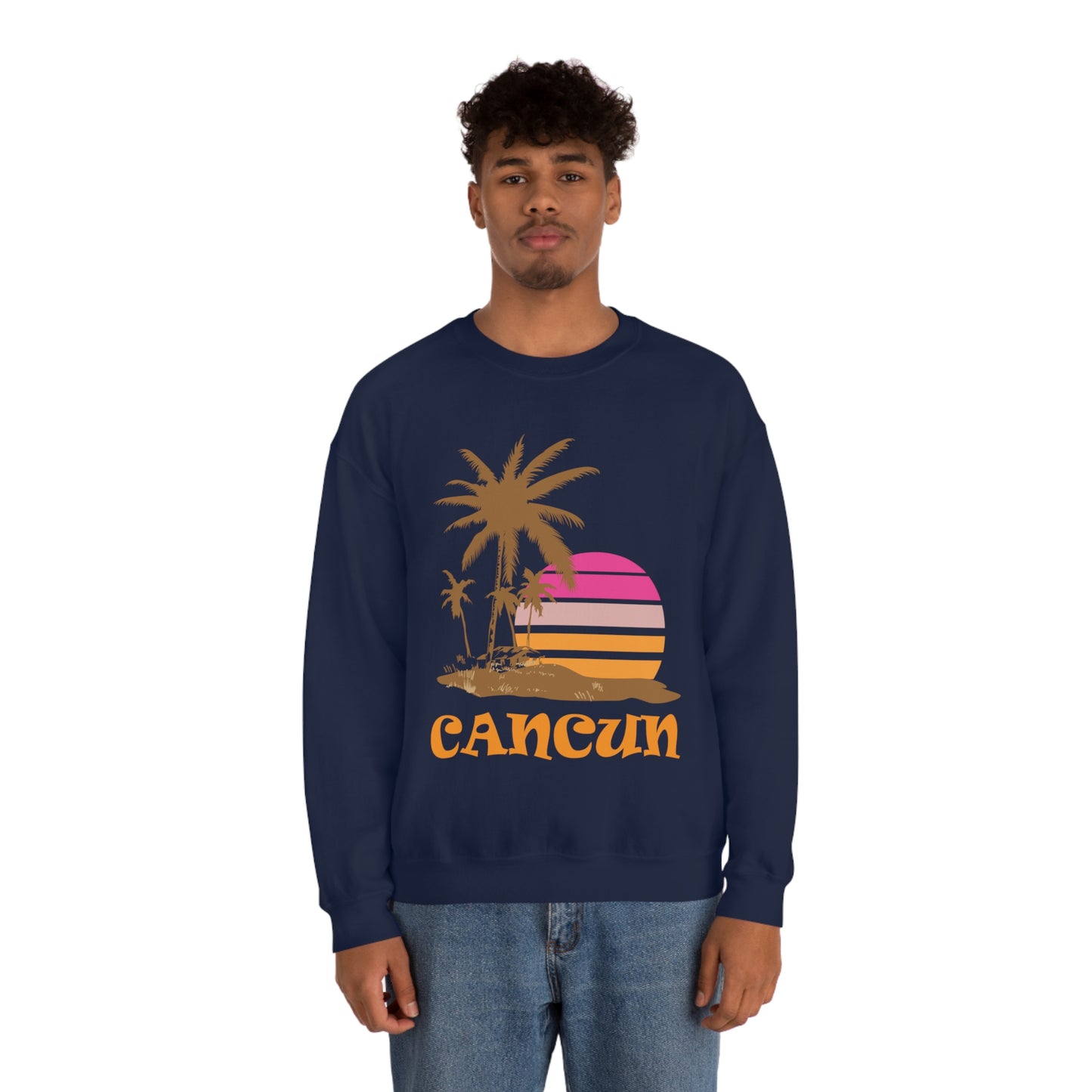 Cancun Vibe Crewneck Sweatshirt