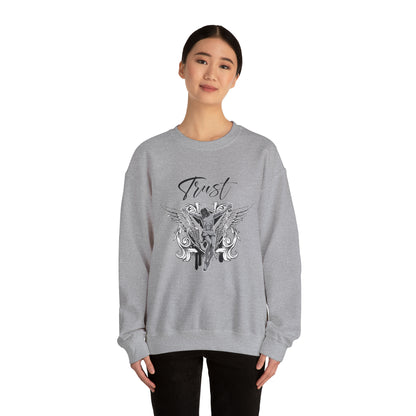 Jesus trust Crewneck Sweatshirt