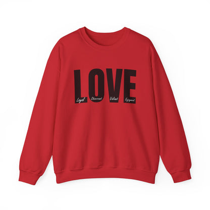 Love definition Crewneck Sweatshirt