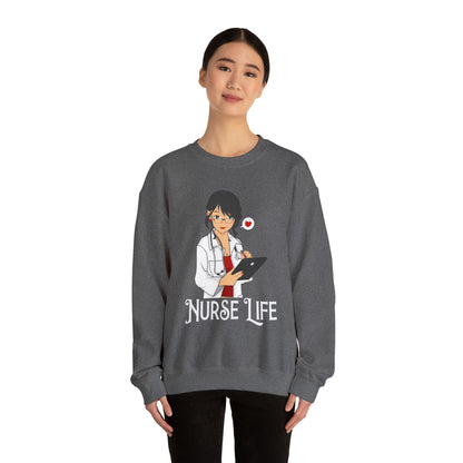 Nurse life Crewneck Sweatshirt