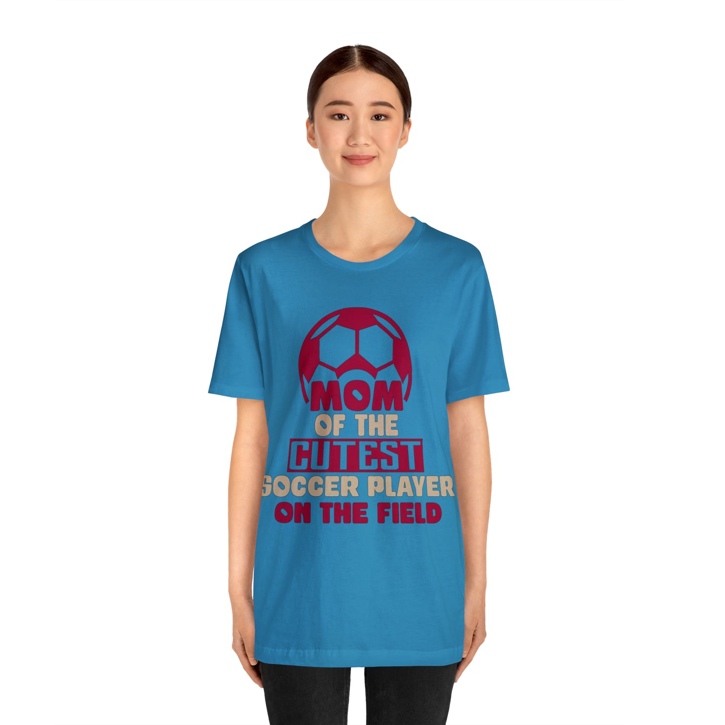 Mom of cutest soccer player T-Shirt