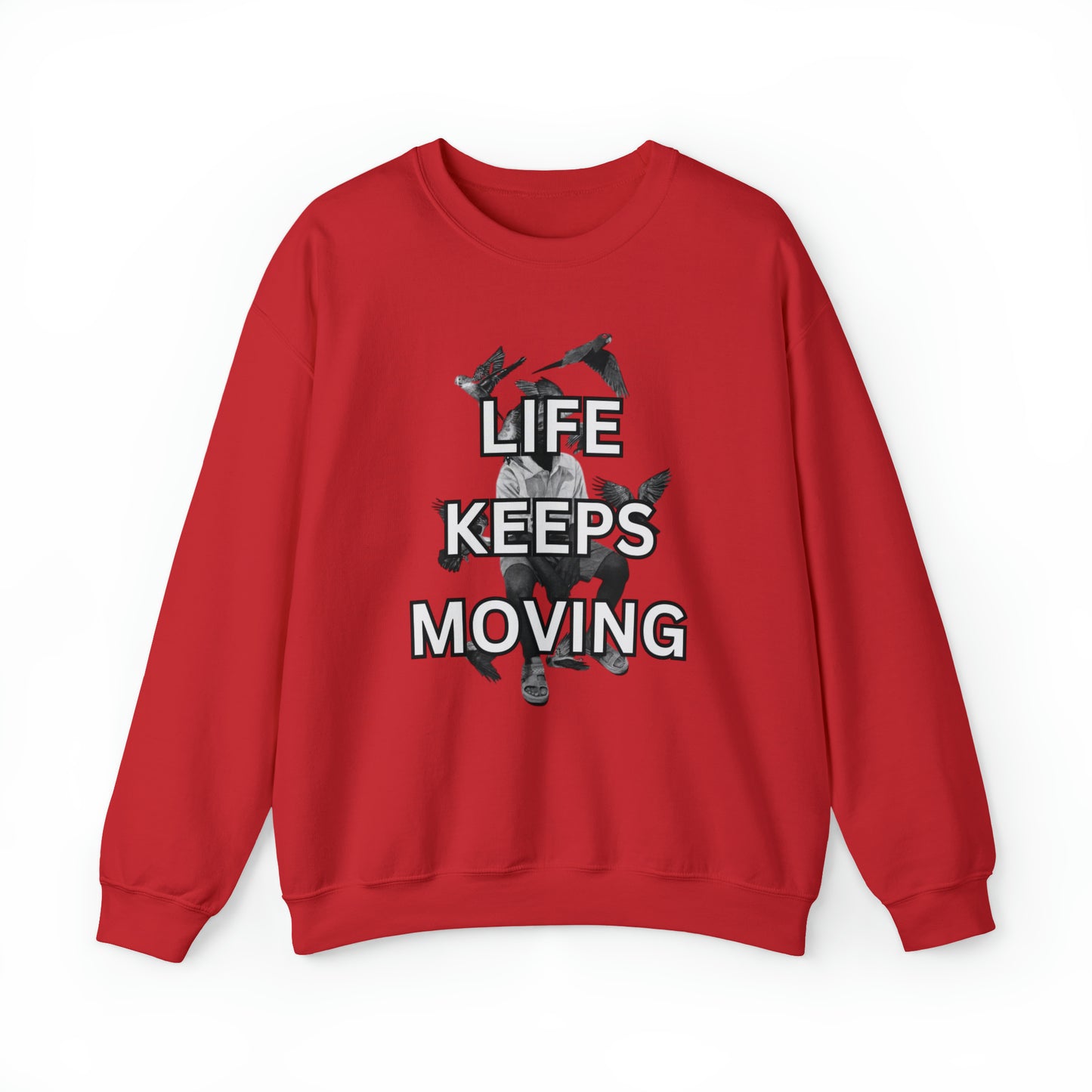 Life Keeps Moving Crewneck Sweatshirt