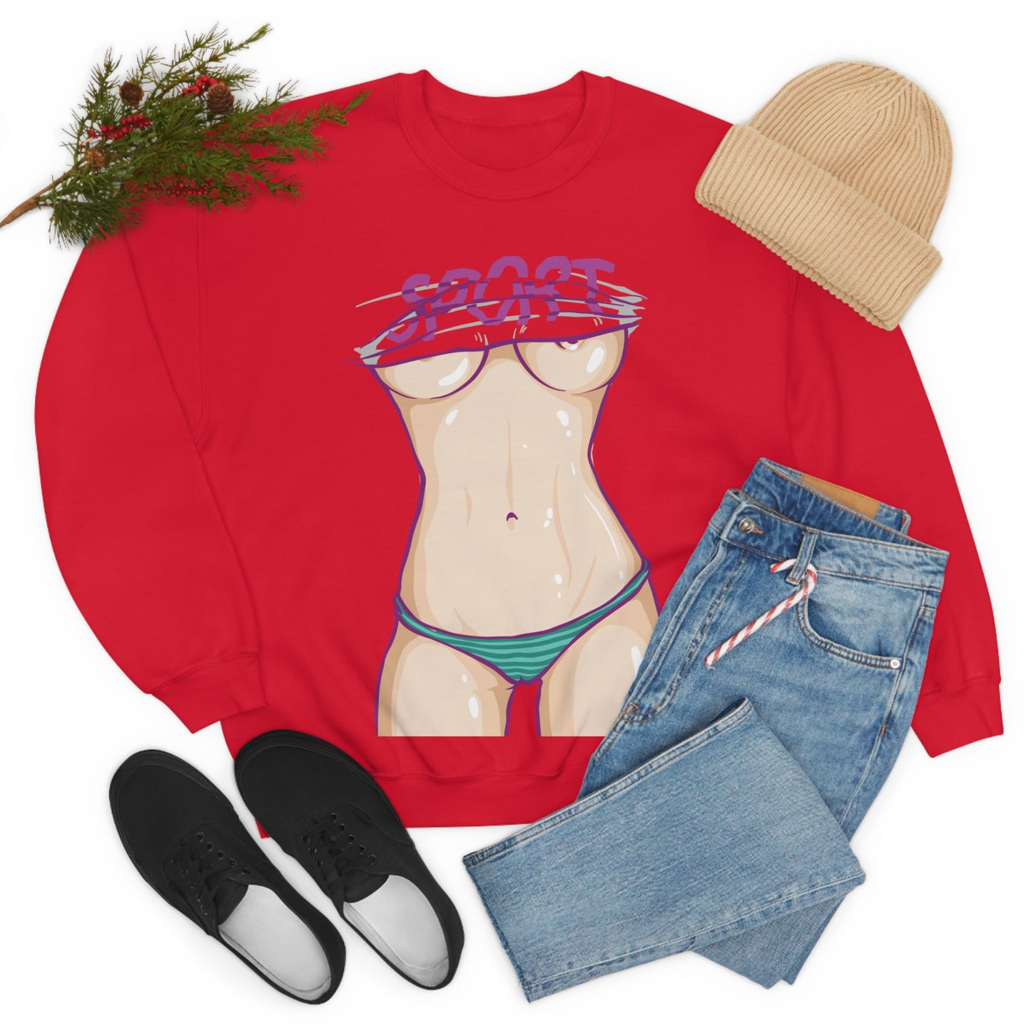 Summer Body Crewneck Sweatshirt