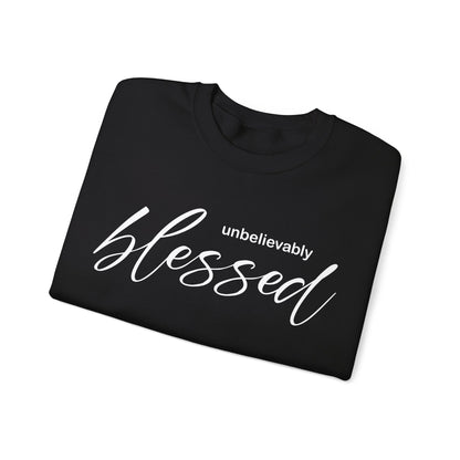 Unbelievable blessed Crewneck Sweatshirt