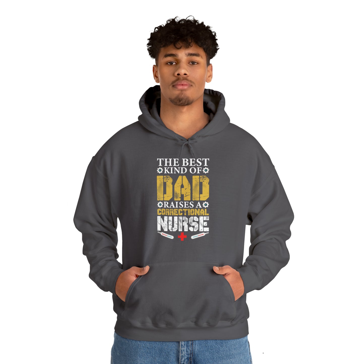 The best kind of dad raises a nurse Hoodie