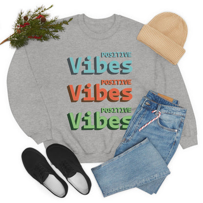 Positive Vibes Crewneck Sweatshirt