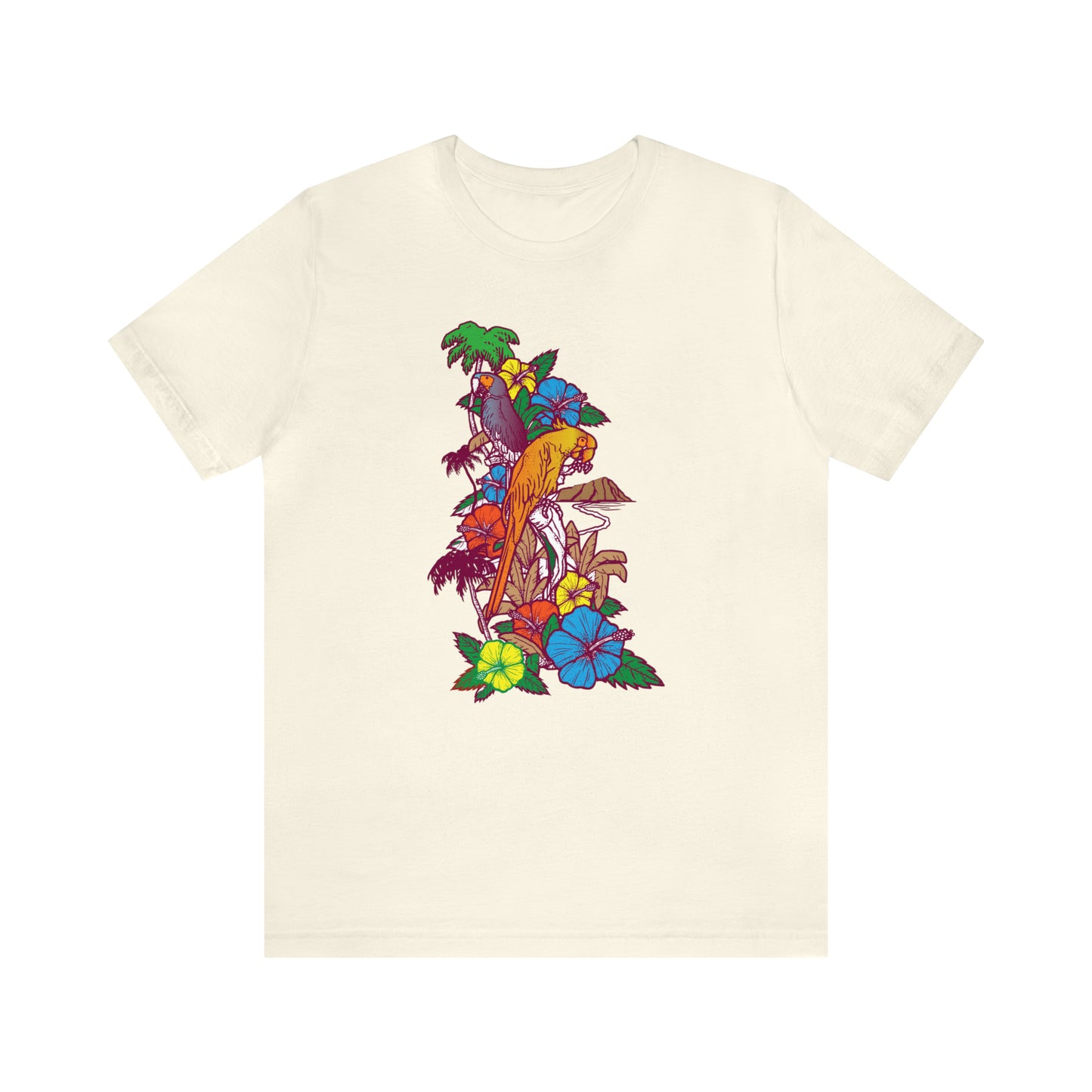 Parrot Jungle Floral T-Shirt