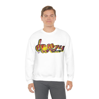 Crazy graffiti Crewneck Sweatshirt