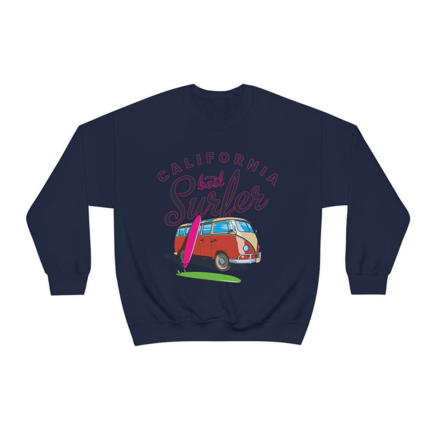 Surfers Bus Crewneck Sweatshirt