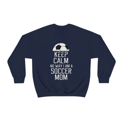 Keep calm soccer mom Crewneck Sweatshirt