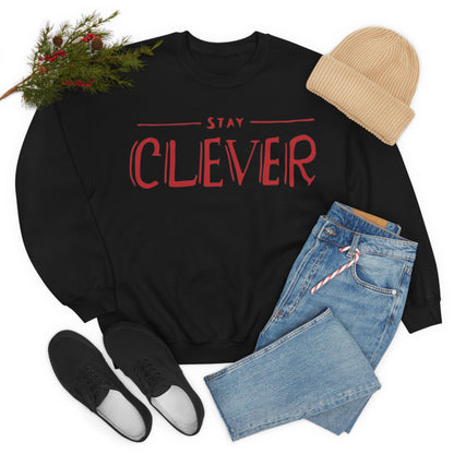 Stay Clever Crewneck Sweatshirt