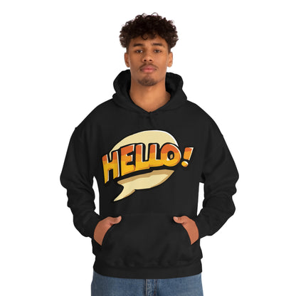 Hello! colorful Hoodie