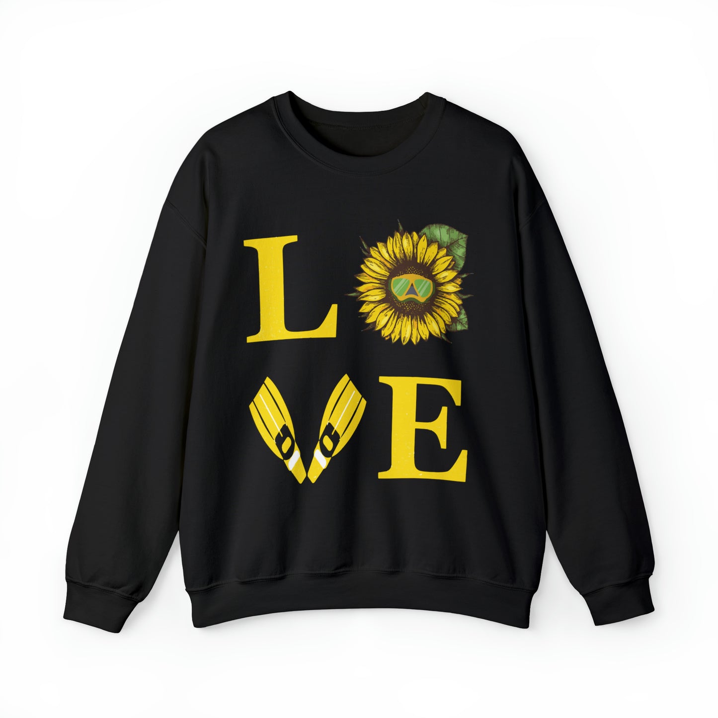 Scuba diving love Crewneck Sweatshirt