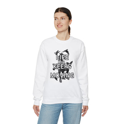 Life Keeps Moving Crewneck Sweatshirt