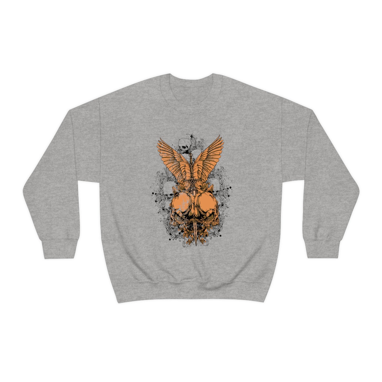 Angel Skulls Crewneck Sweatshirt