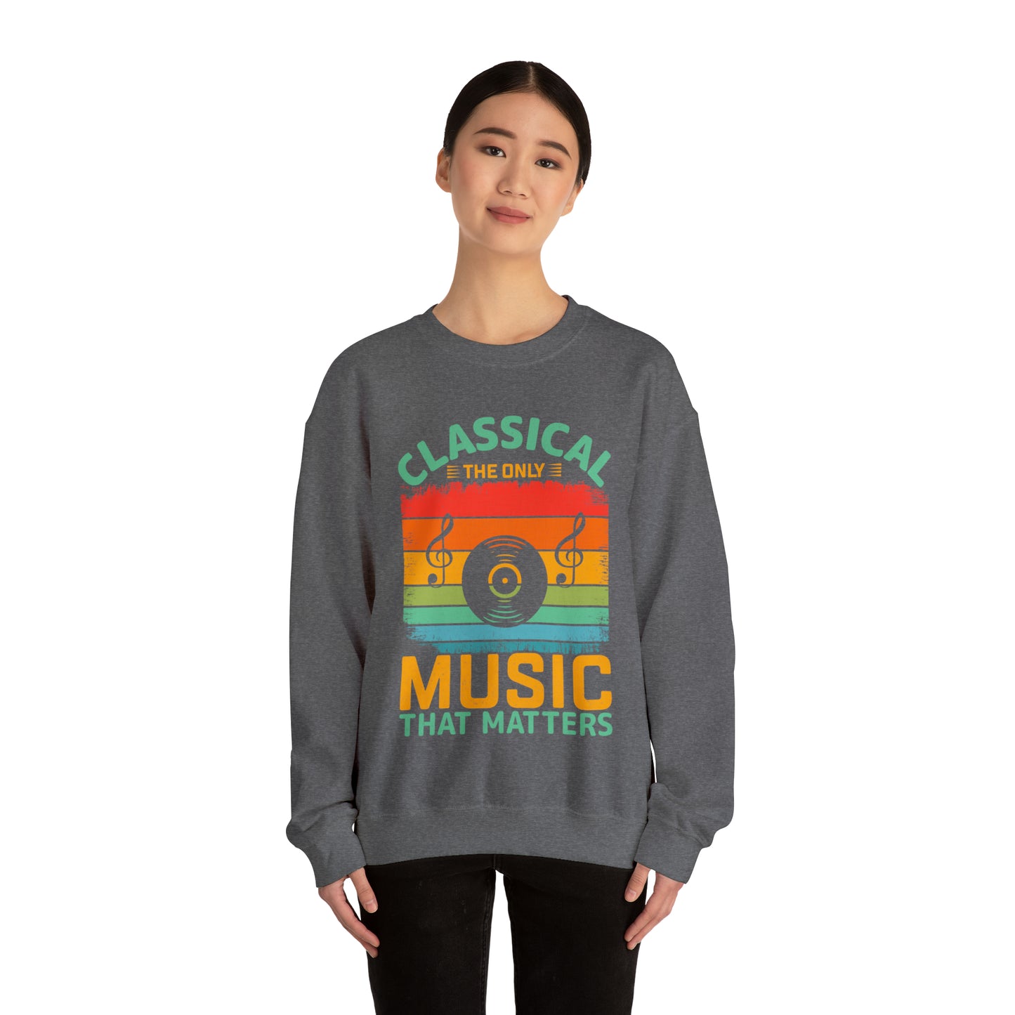 Classical music matters vintage Crewneck Sweatshirt